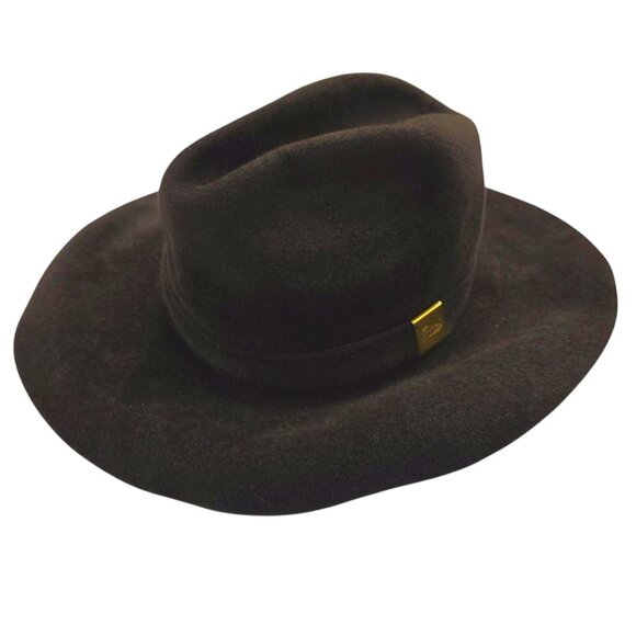 Gucci Women's Dark Brown Rabbit Fur Hat - $299.00 (Small) - Picture 1 of 3